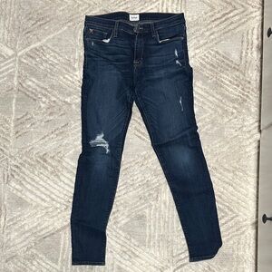 Hudson Jeans Dark Blue Skinny Jeans